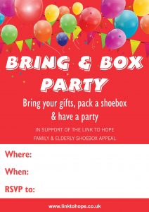 Bring & Box Party Invite Poster