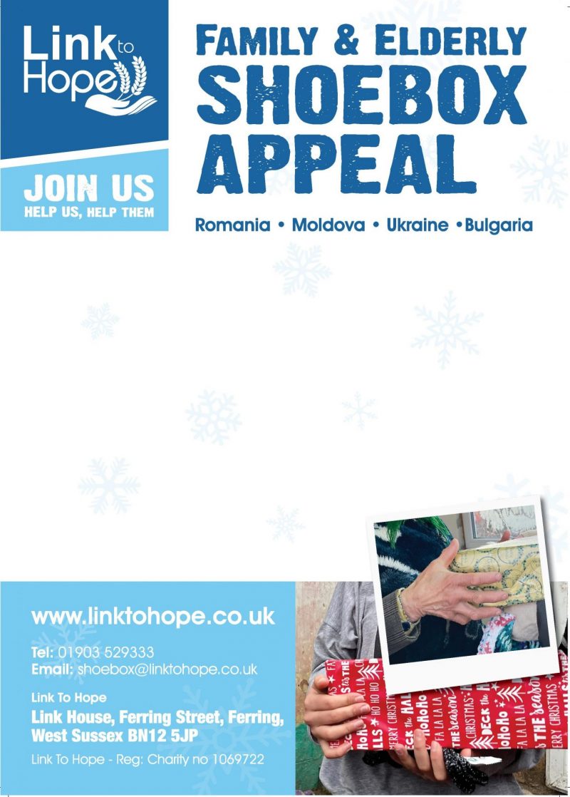 Shoebox Appeal Resources Link To Hope