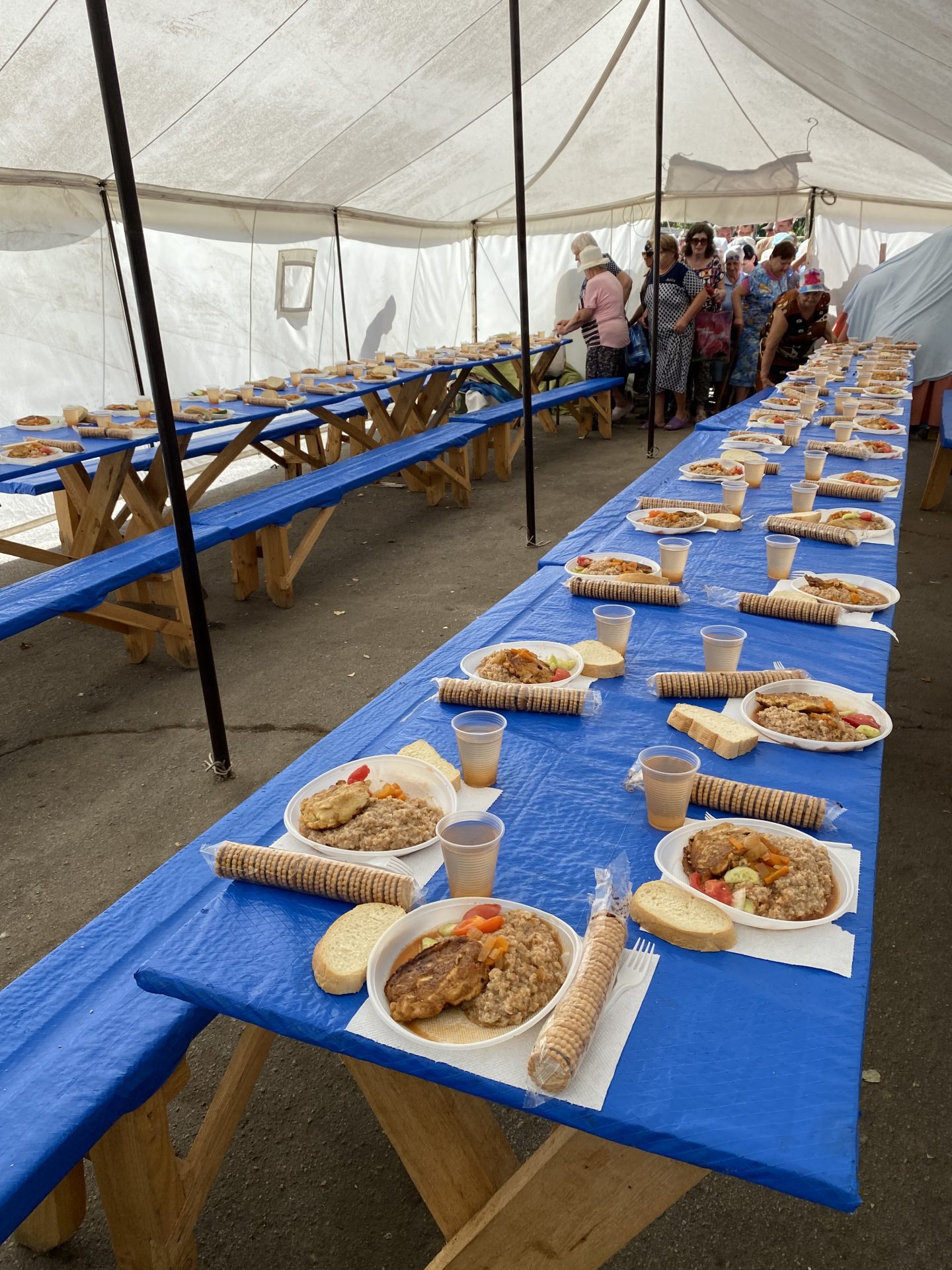 Ukraine Tables of food