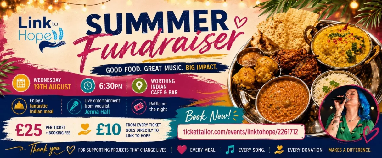 Link to Hope Indian Fundraiser Evening