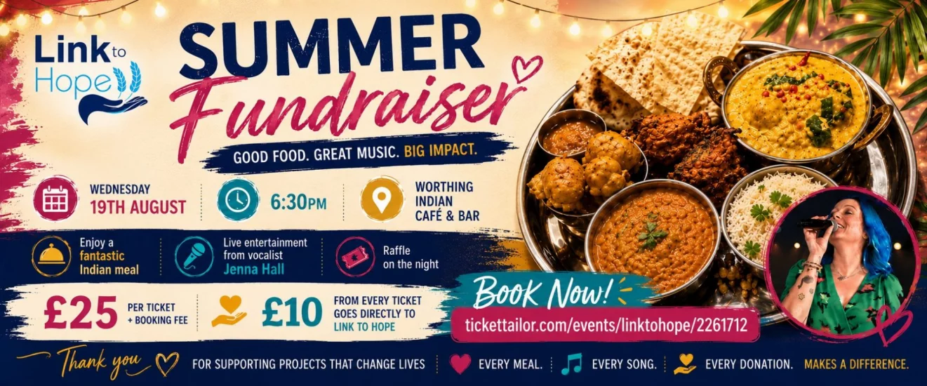 Indian Summer Fundraising Banner