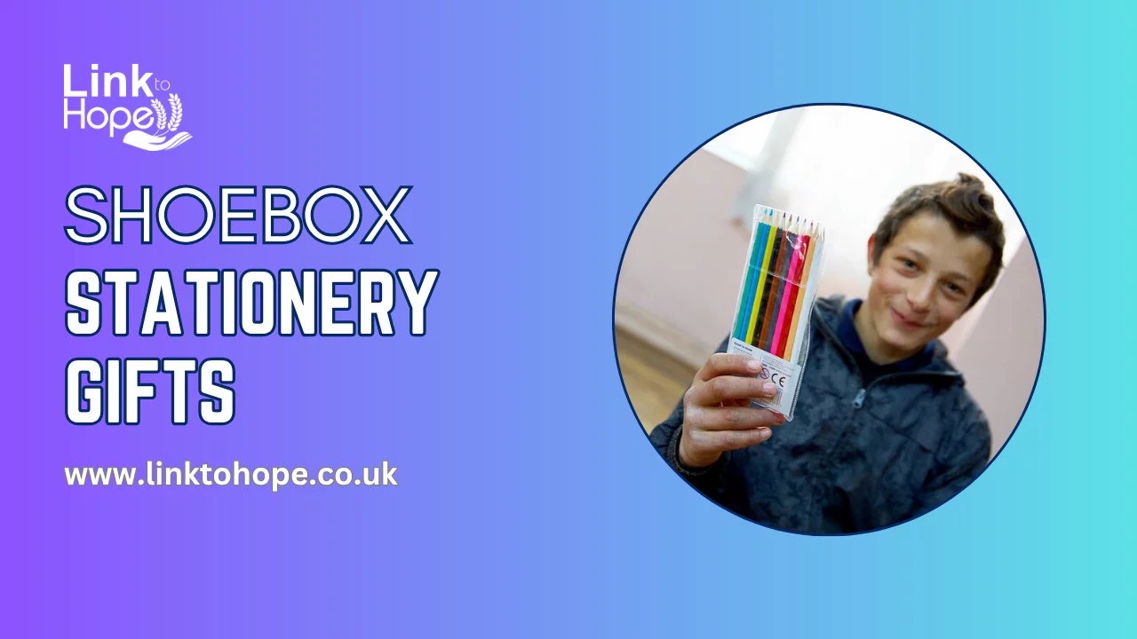 Shoebox Stationery Gift Banner